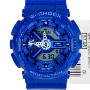 CASIO G-SHOCK BLUE MAGNETIC RESIST MEN'S WATCH GA-110BC-2A