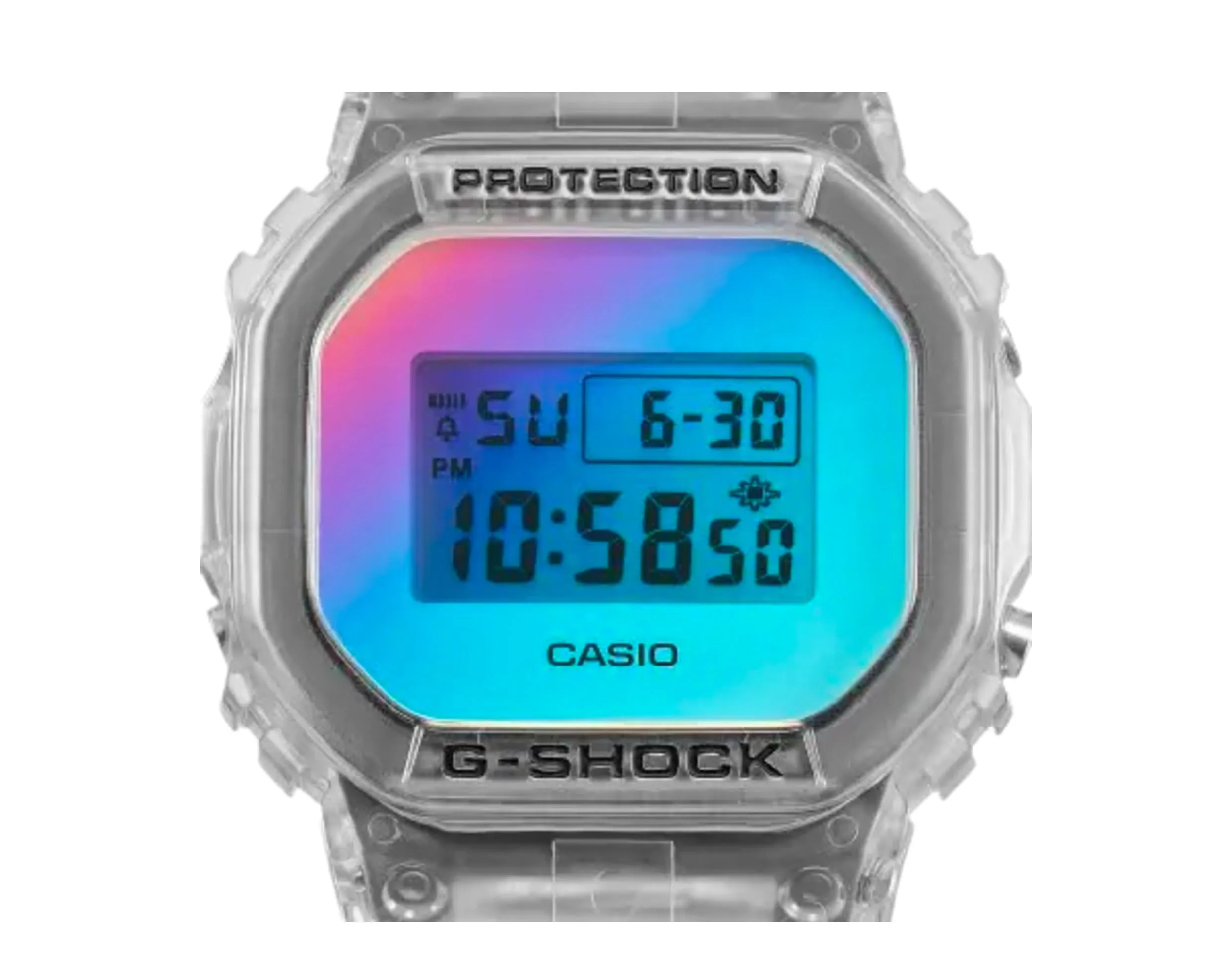 Casio G-Shock DW5600SRS Iridescent Color Pack Digital Resin Watch