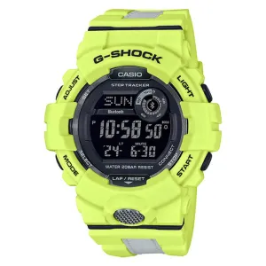 Casio G-Shock G-SQUAD Bluetooth¶ô¶÷ GBD-800 Series Yellow Resin Band Watch GBD-800LU-9D GBD-800LU-9