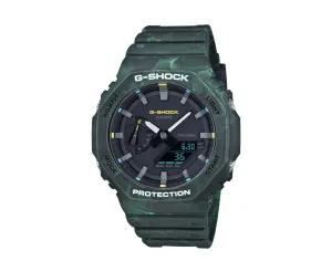 Casio G-Shock GA2100FR Mystic Forest Analog-Digital Carbon Resin Watch
