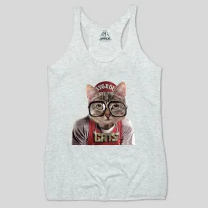 CAT FROM MARS WOMEN'S RACERBACK TANK