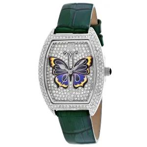 Christian Van Sant Women's Papillon Silver Dial Watch - CV4870G