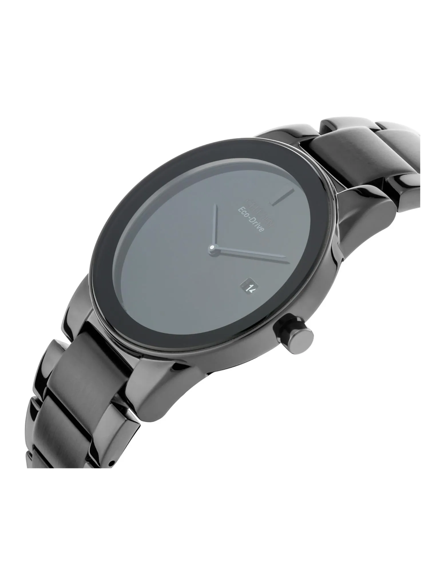Citizen Eco Drive 40 mm Size Black Dial Men Analog Watch - AU1065-58E