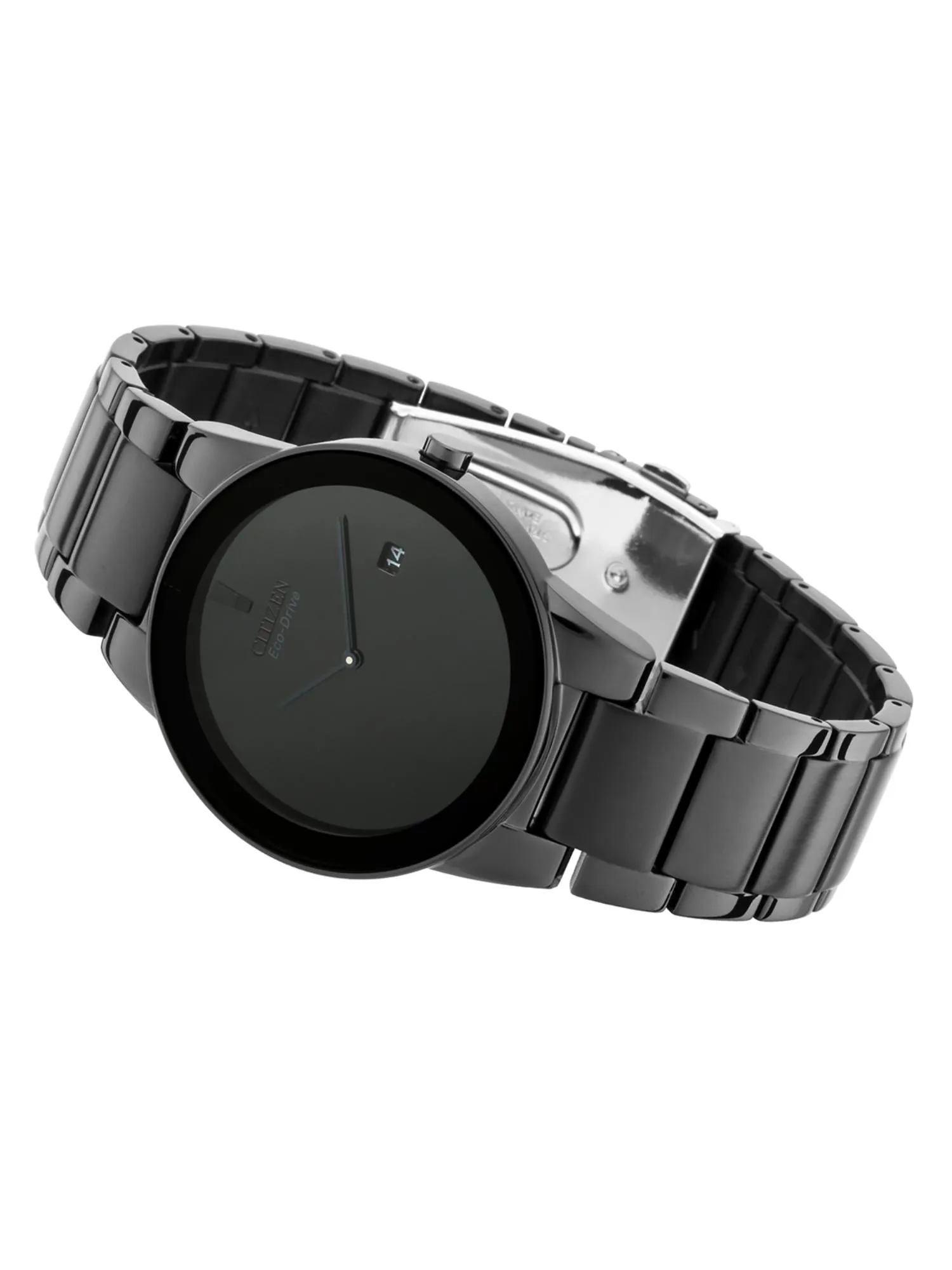 Citizen Eco Drive 40 mm Size Black Dial Men Analog Watch - AU1065-58E
