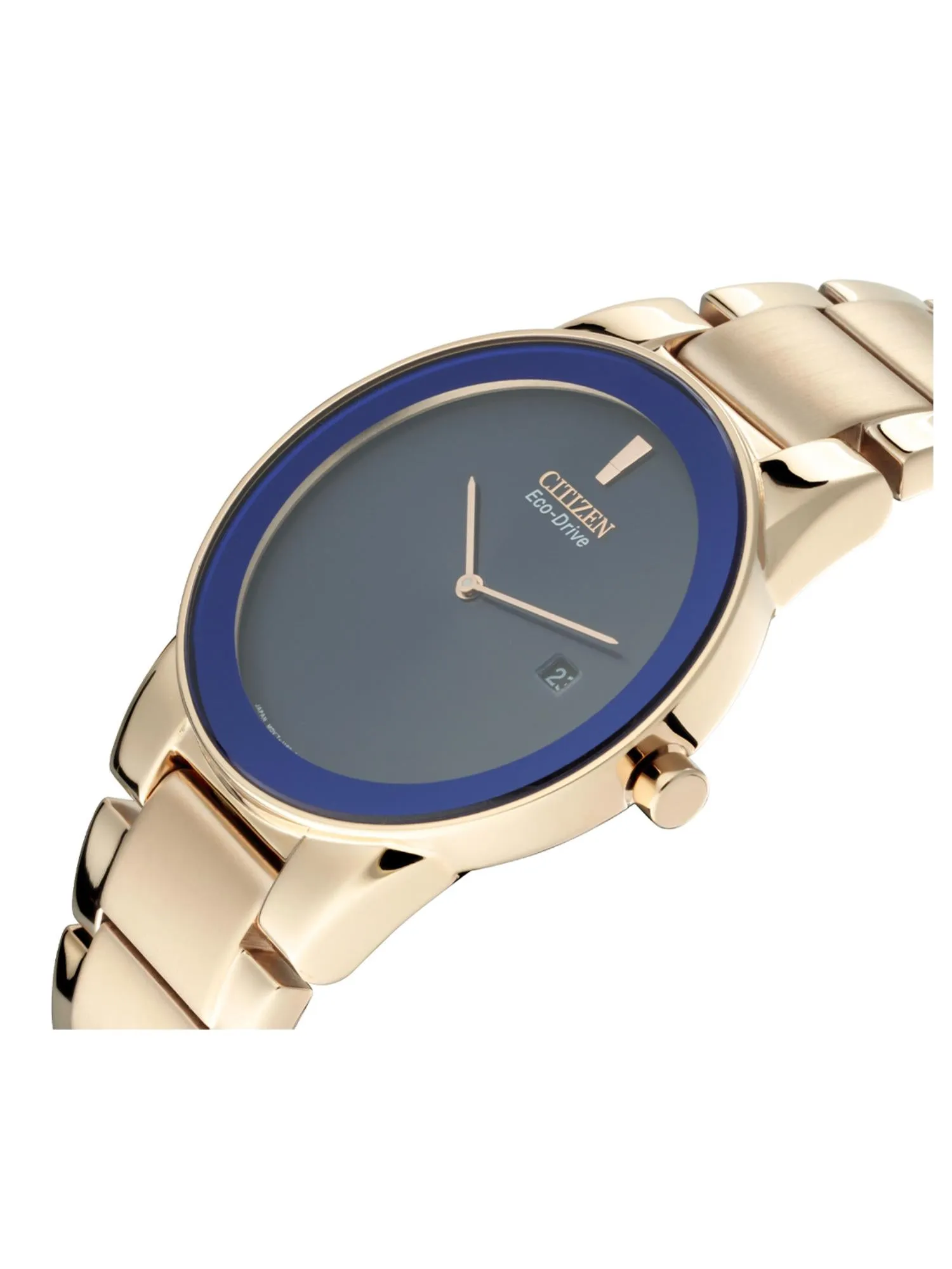 Citizen Eco Drive 40 mm Size Blue Dial Men Analog Watch - AU1066-80L