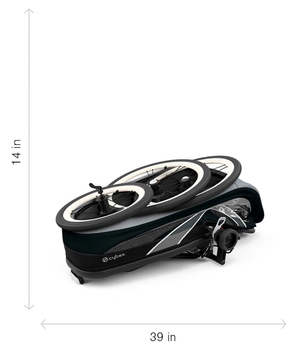 Cybex Zeno Multisport Trailer One Box - All Black
