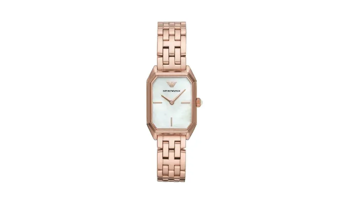 Emporio Armani Gioia Women's Rose Gold Stainless Steel Watch
