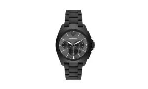 Emporio Armani Men's Black Stainless Steel Watch