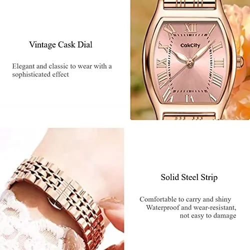 Fashion Retro Classic Romantic Square  Women Wristwatch