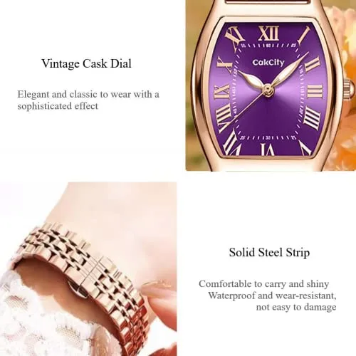Fashion Retro Classic Romantic Square  Women Wristwatch