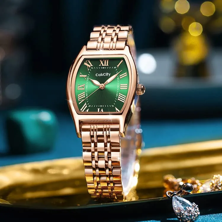 Fashion Retro Classic Romantic Square  Women Wristwatch