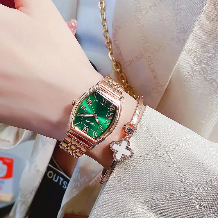 Fashion Retro Classic Romantic Square  Women Wristwatch