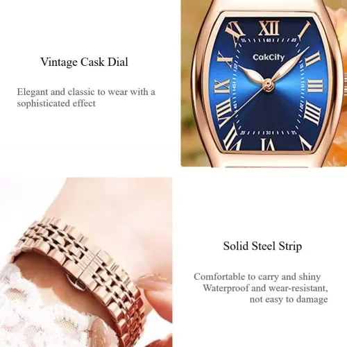 Fashion Retro Classic Romantic Square  Women Wristwatch