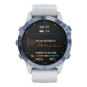 Fenix 6 Pro Solar Blue/White