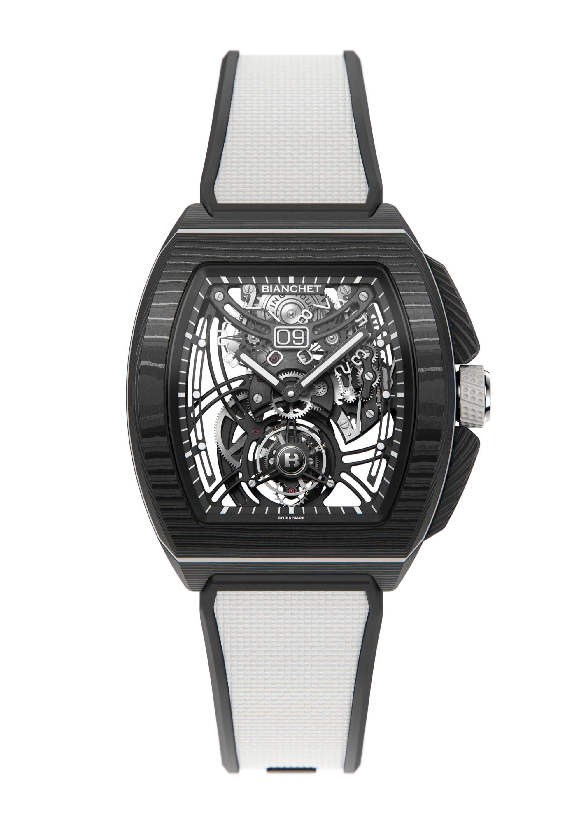 Flying Tourbillon Grande Date B 1.618 Carbon White