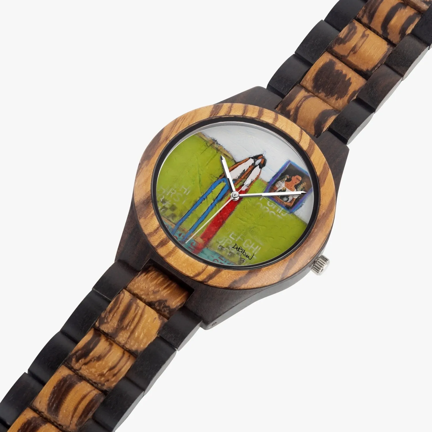 Frida kahlo Indian Ebony Wooden Watch