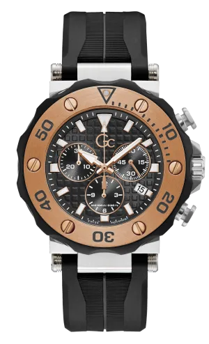 GC Gents Wrist Watch Black - Y63003G2Mf