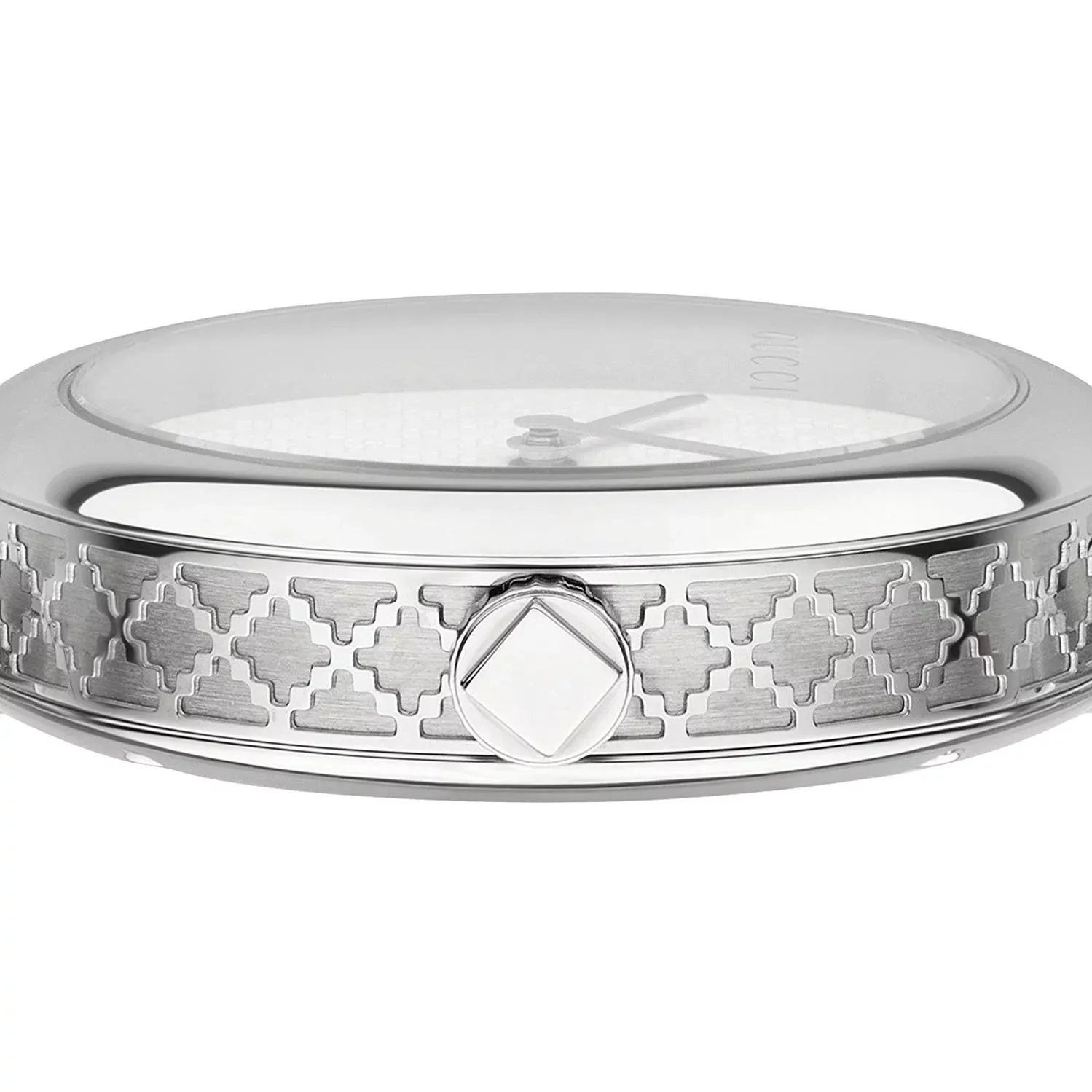 Gucci Diam'ssima Medium Stainless Steel Ladies Watch