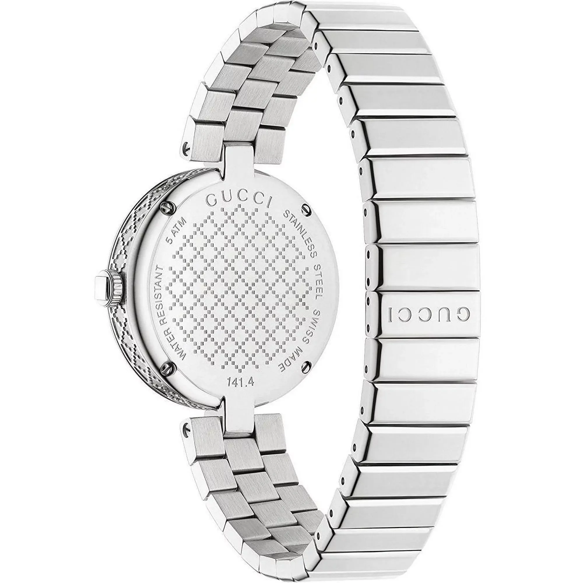 Gucci Diam'ssima Medium Stainless Steel Ladies Watch