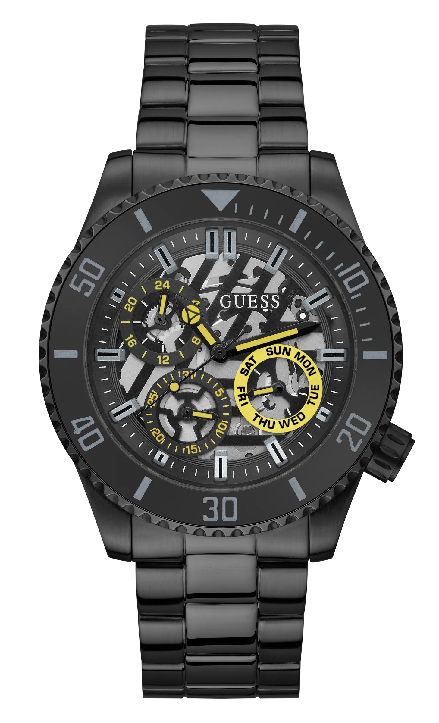 Guess Black Dial Men Watch - GW0488G3