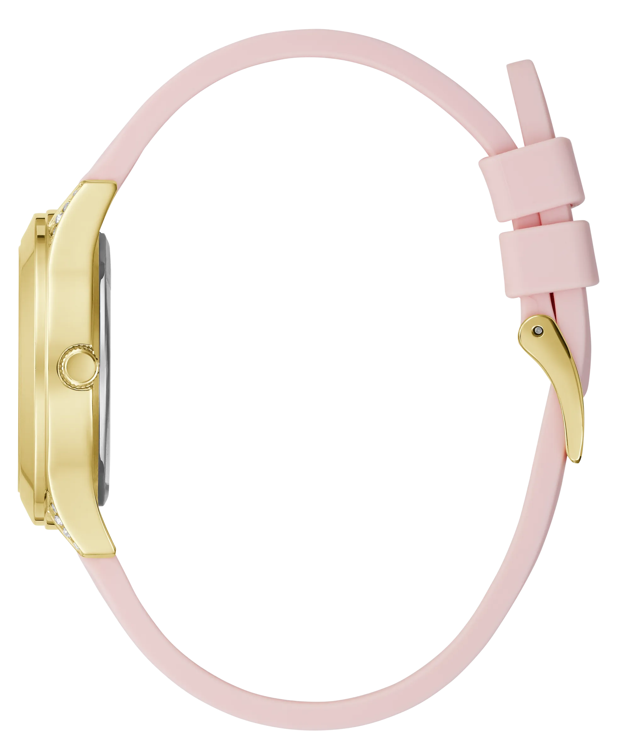 Guess Women Champagne Dial Analog Watch - GW0381L2