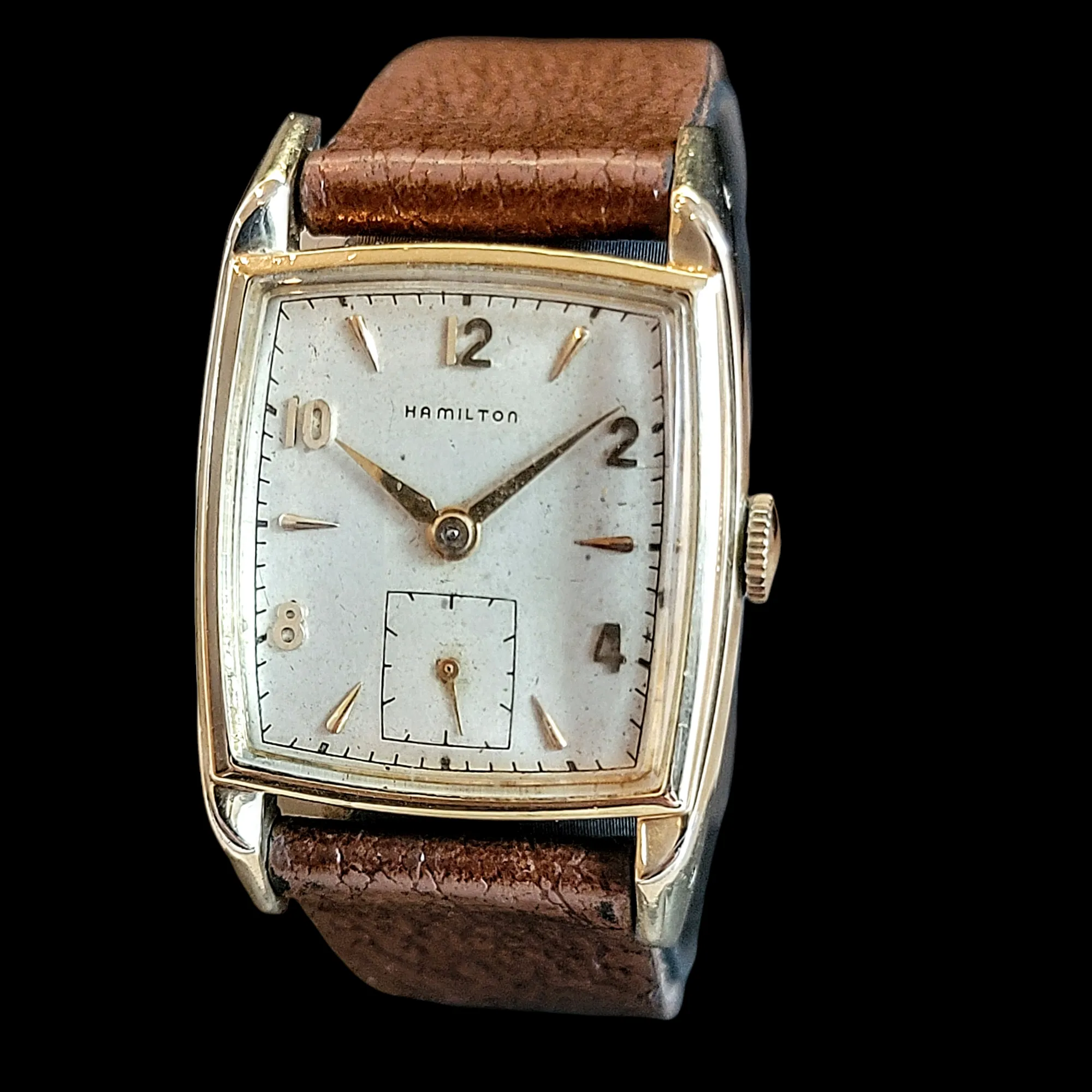 HAMILTON 1950 Dunham Watch 17 Jewels Grade 747 U.S.A. Made