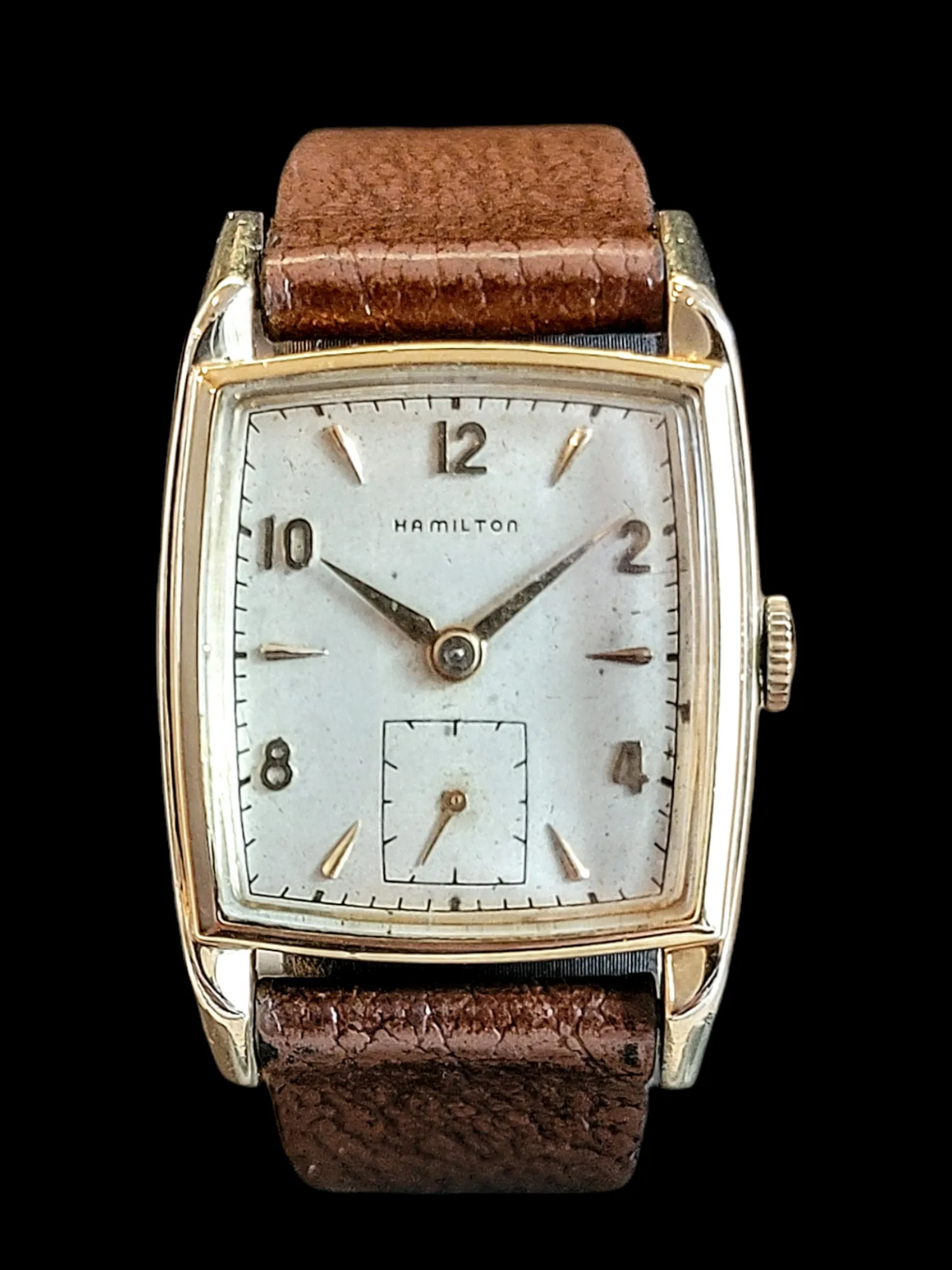 HAMILTON 1950 Dunham Watch 17 Jewels Grade 747 U.S.A. Made