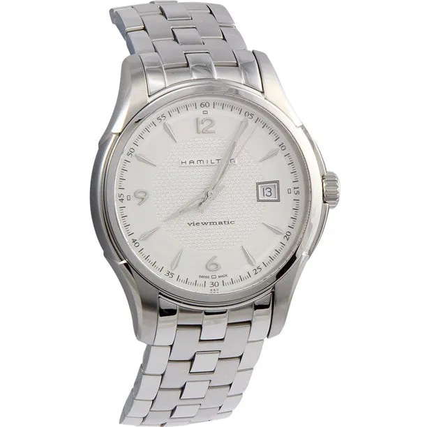 Hamilton H32515155 Jazzmaster Viewmatic Silver Dial Men Watches Lexor Miami