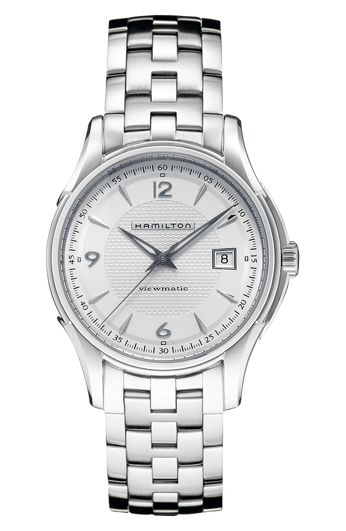 Hamilton H32515155 Jazzmaster Viewmatic Silver Dial Men Watches Lexor Miami