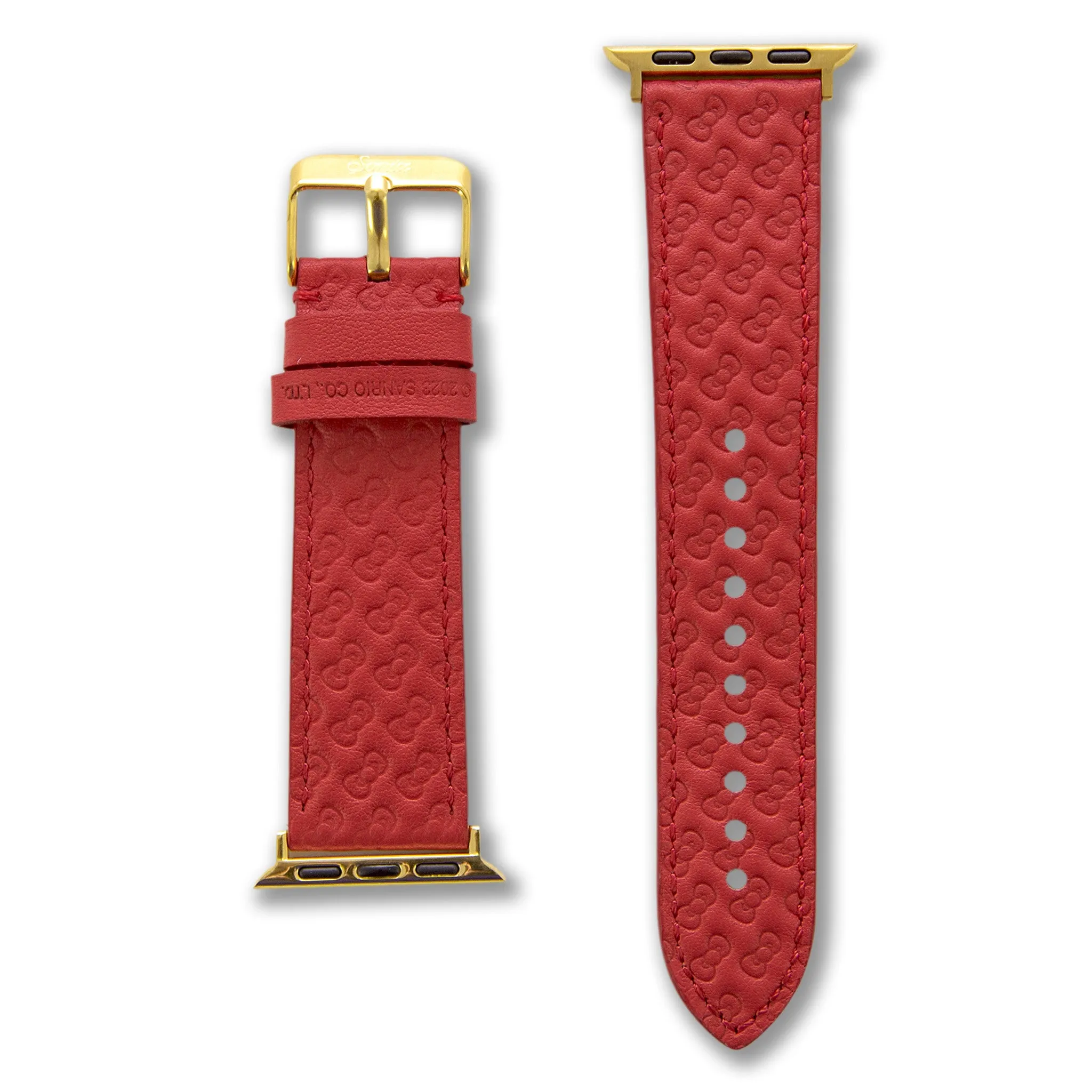 Hello Kitty x Sonix Red Bow Leather Watch Band