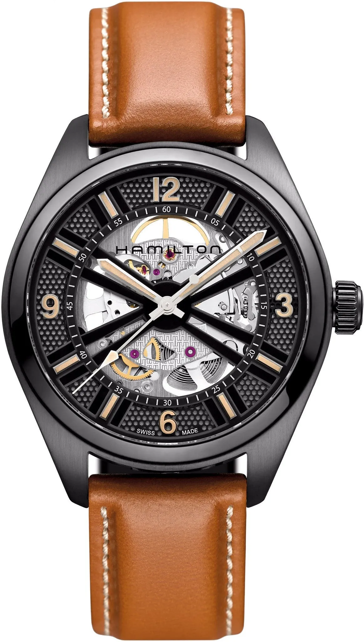 HML Watch Khaki Field Skeleton D