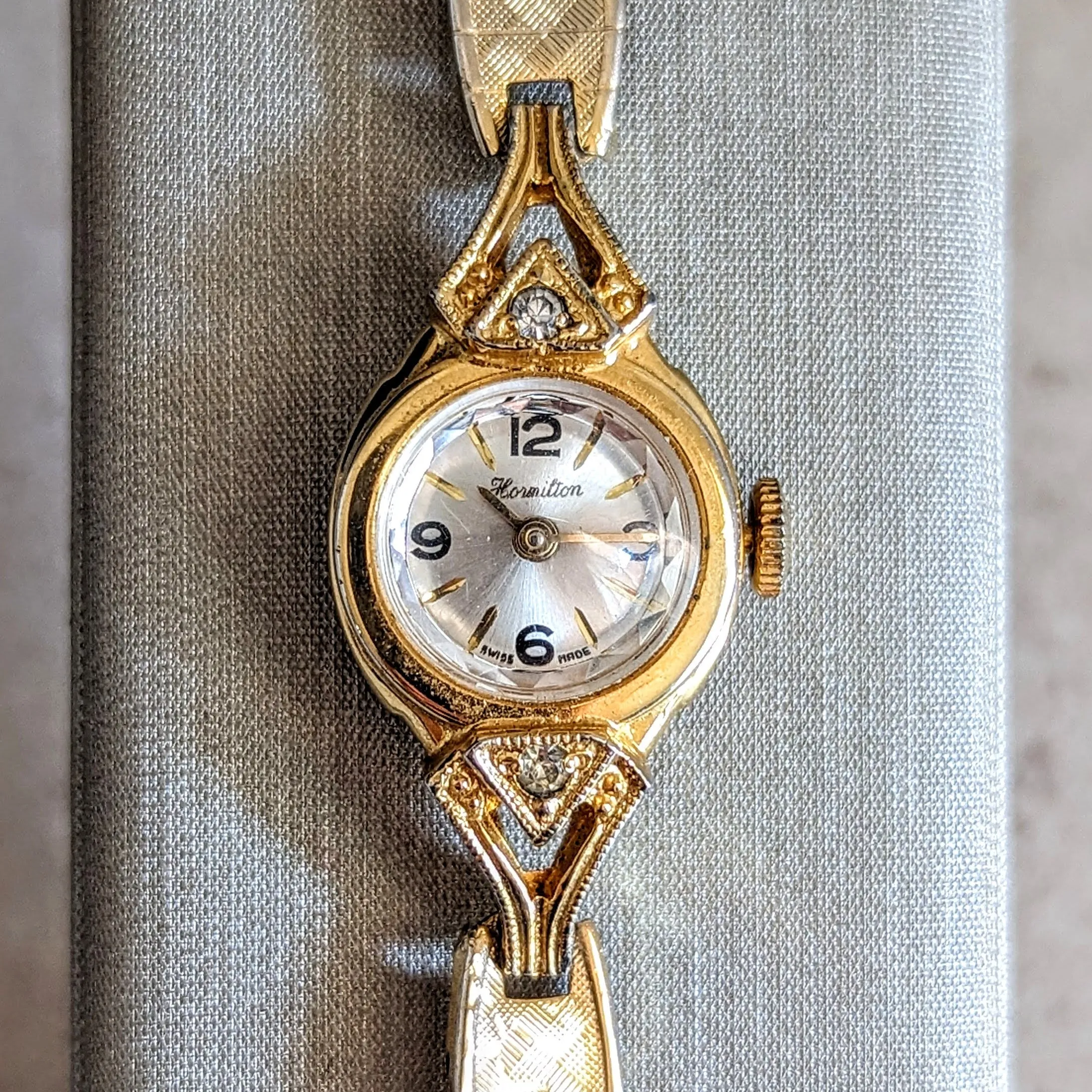 HORMILTON Ladies Cocktail Watch Cal. 5001 Swiss Made Vintage Wristwatch