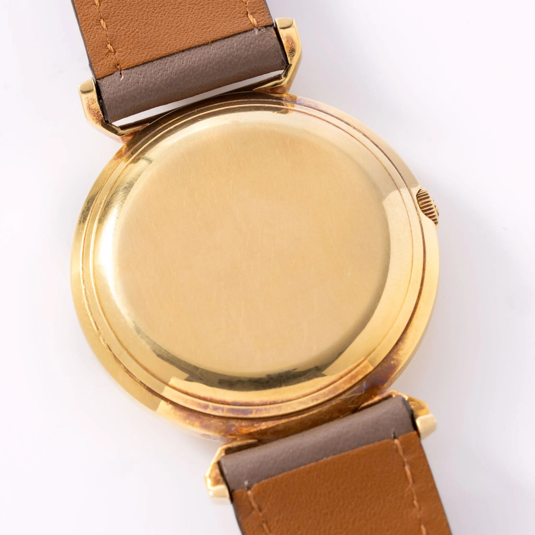 IWC Yellow Gold Dress Watch Double Signed Türler ref 600