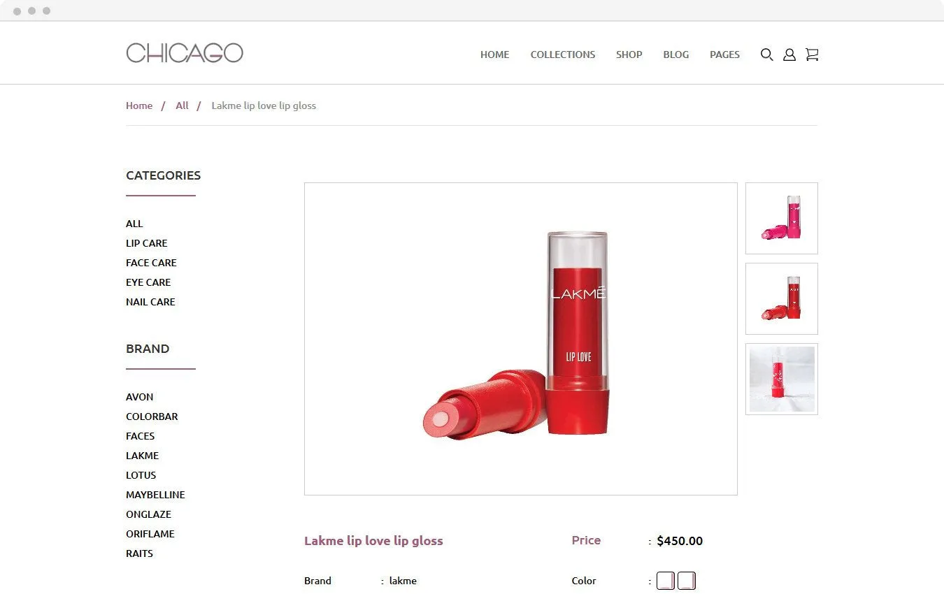 Jewelry Store Chicago Shopify Theme