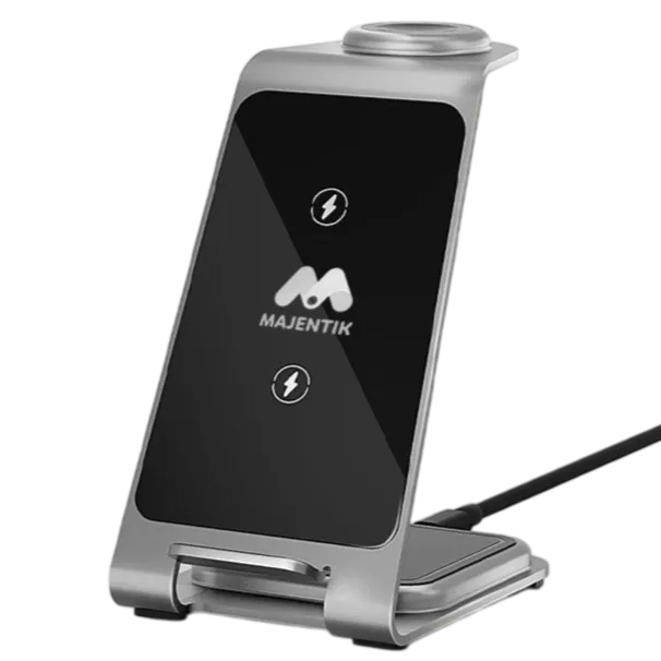 Majentik 3-in-1 Vertical Wireless Charging Stand