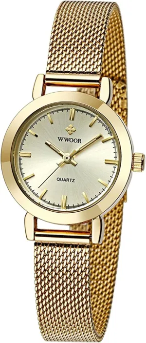 MASTOP Ladies Wrist Watches Luxury Fashion Casual Bracelet Watch Mesh Band Quartz Watch Watches for Women