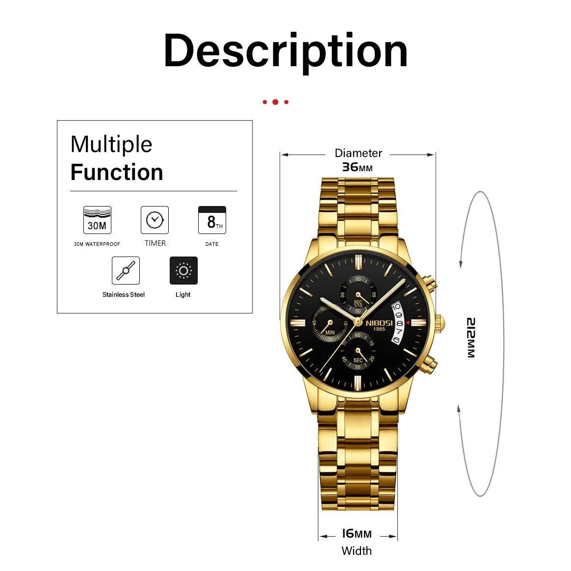 Matching couple watches