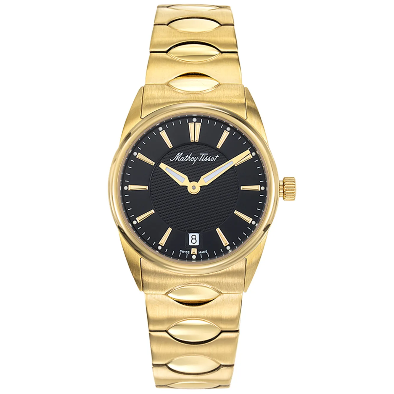 Mathey Tissot Women's Classic Black Dial Watch - D791PN