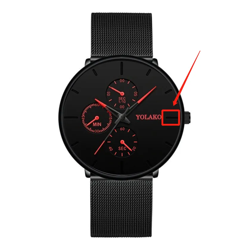 Men Watch 2020 Fashion Business Watches For Men Top Brand Luxury Steel