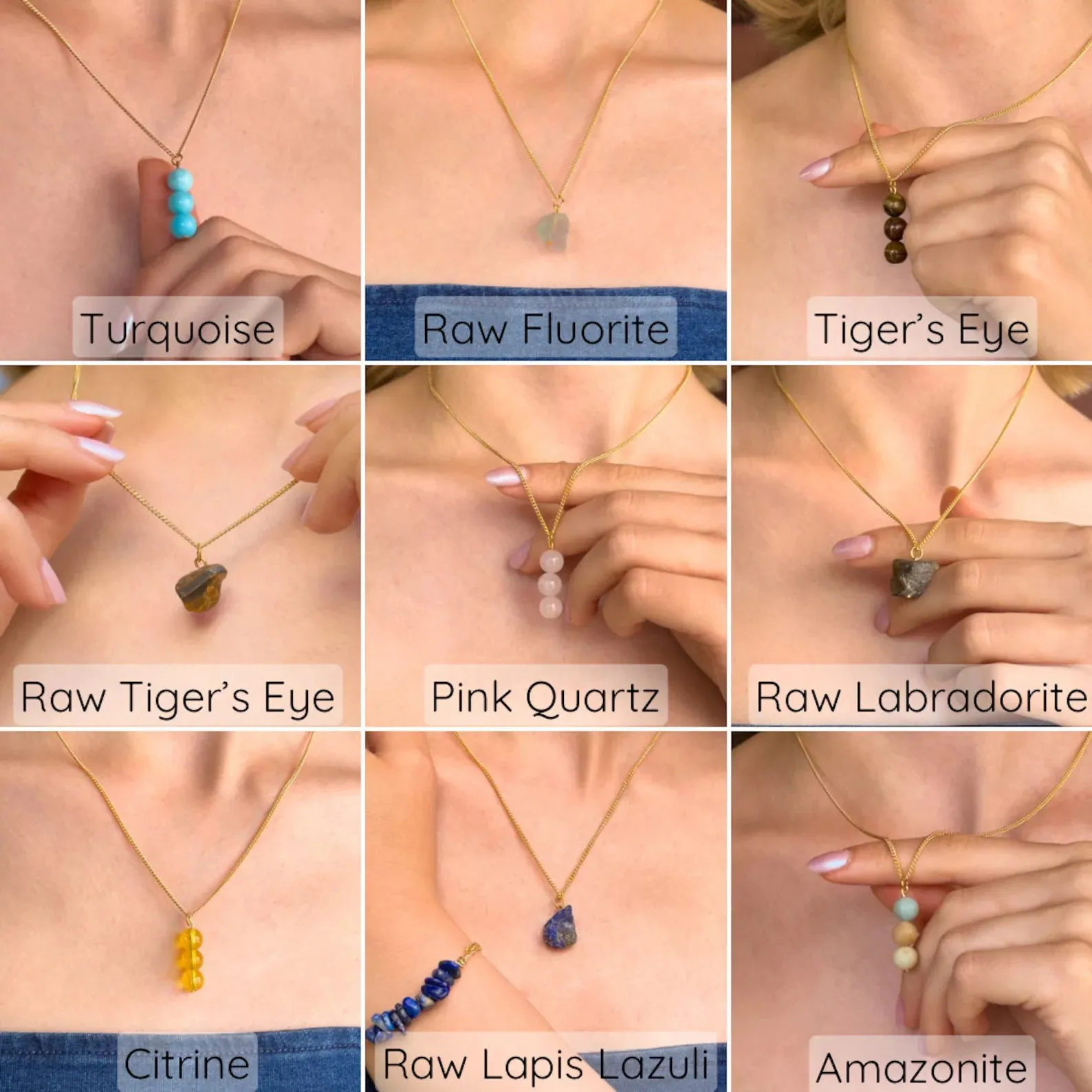 Minimalist Amazonite Necklace