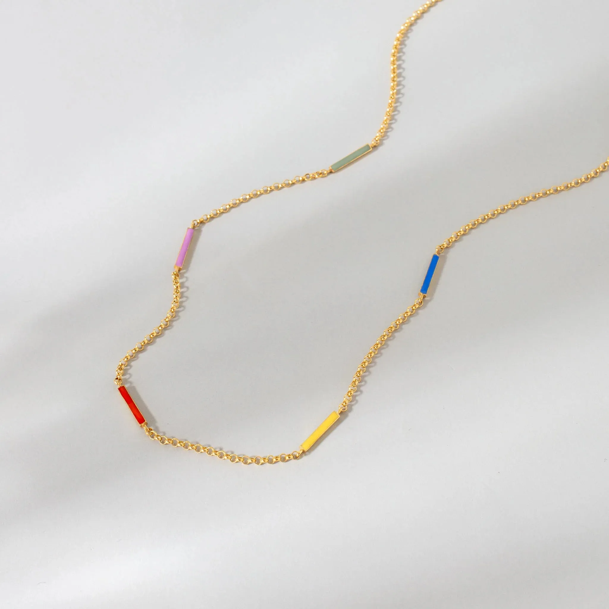 Minimalist Multicolor Necklace