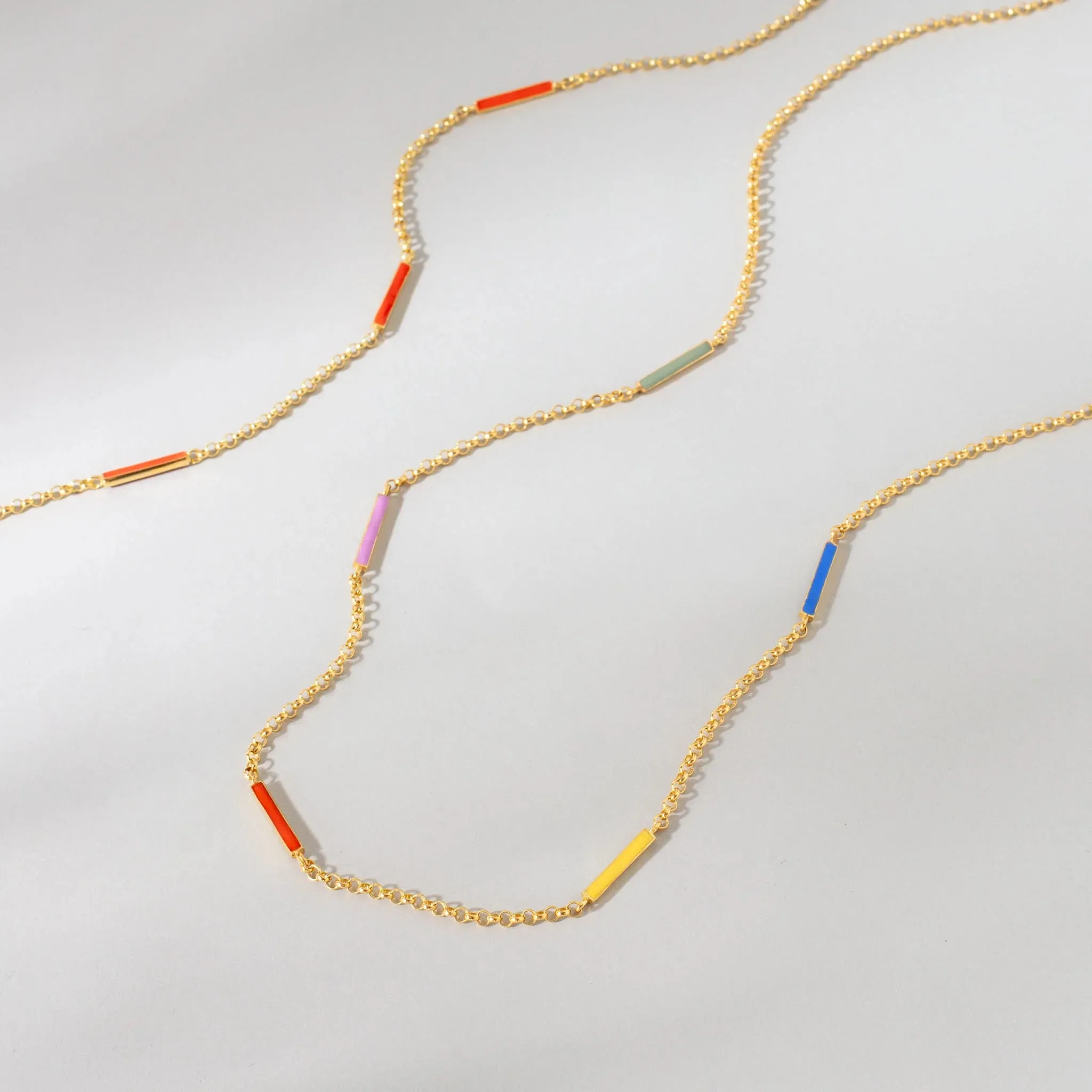 Minimalist Multicolor Necklace