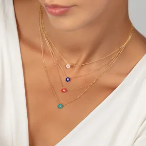 Minimalist Vivid Neclace
