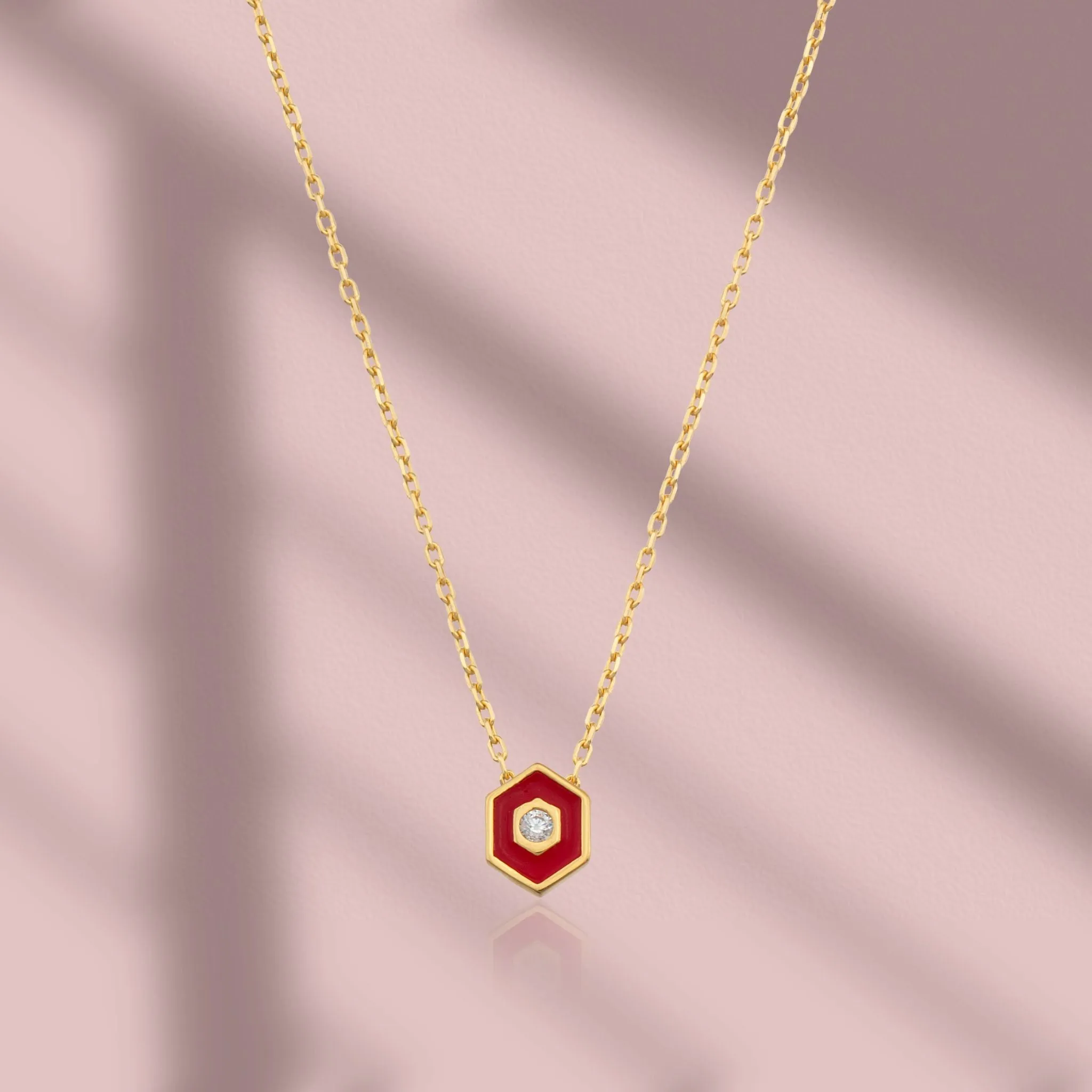 Minimalist Vivid Neclace