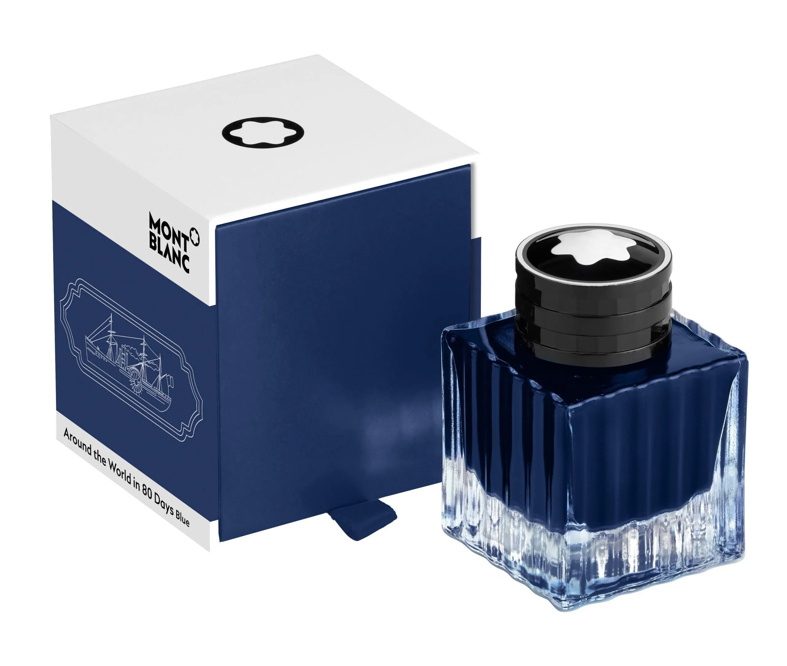 MNT Writing AccessORSes Meisterstuck Around The World in 8 Days 5ml Blue Ink Bottle