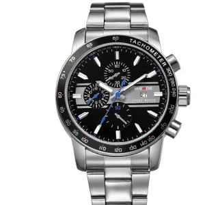 Newest WEIDE Unique Men's Wristwatch Military Watches Analog-Complete Calendar Display Japan Miyota Quartz Watch 30m Waterproof