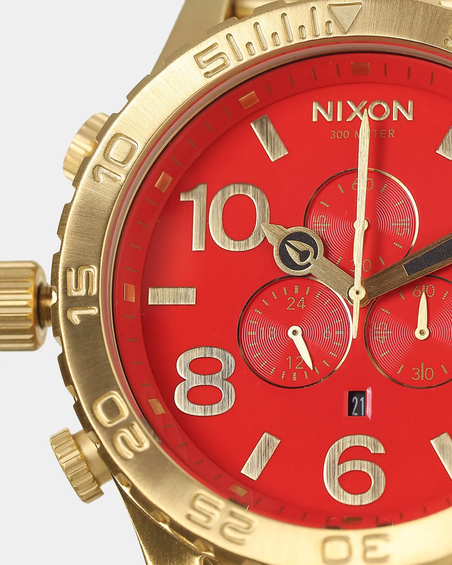 Nixon Men's 51-30 Chrono Gold/Red