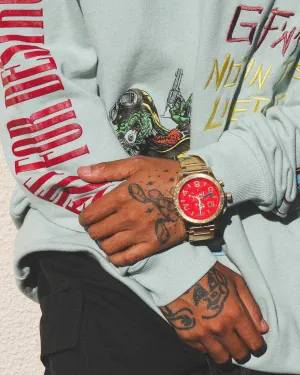 Nixon Men's 51-30 Chrono Gold/Red