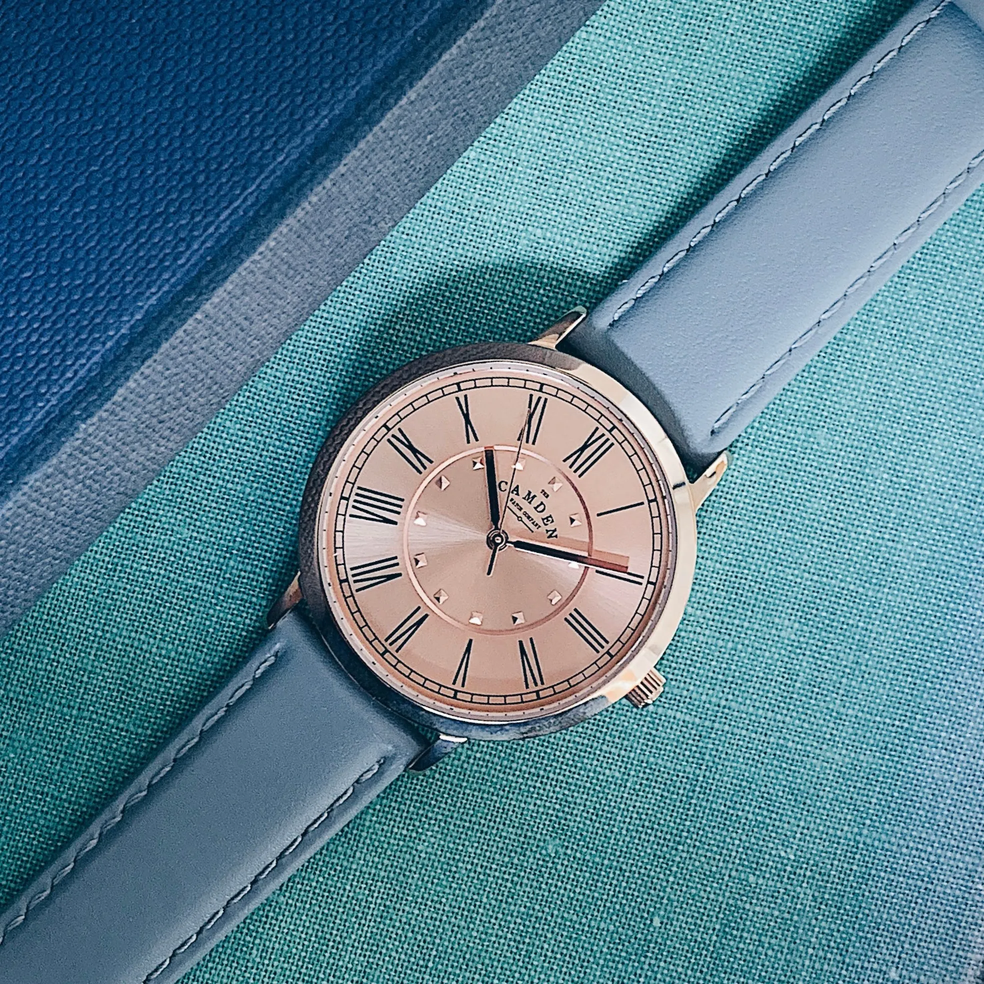No.27 Grey and Rose Gold