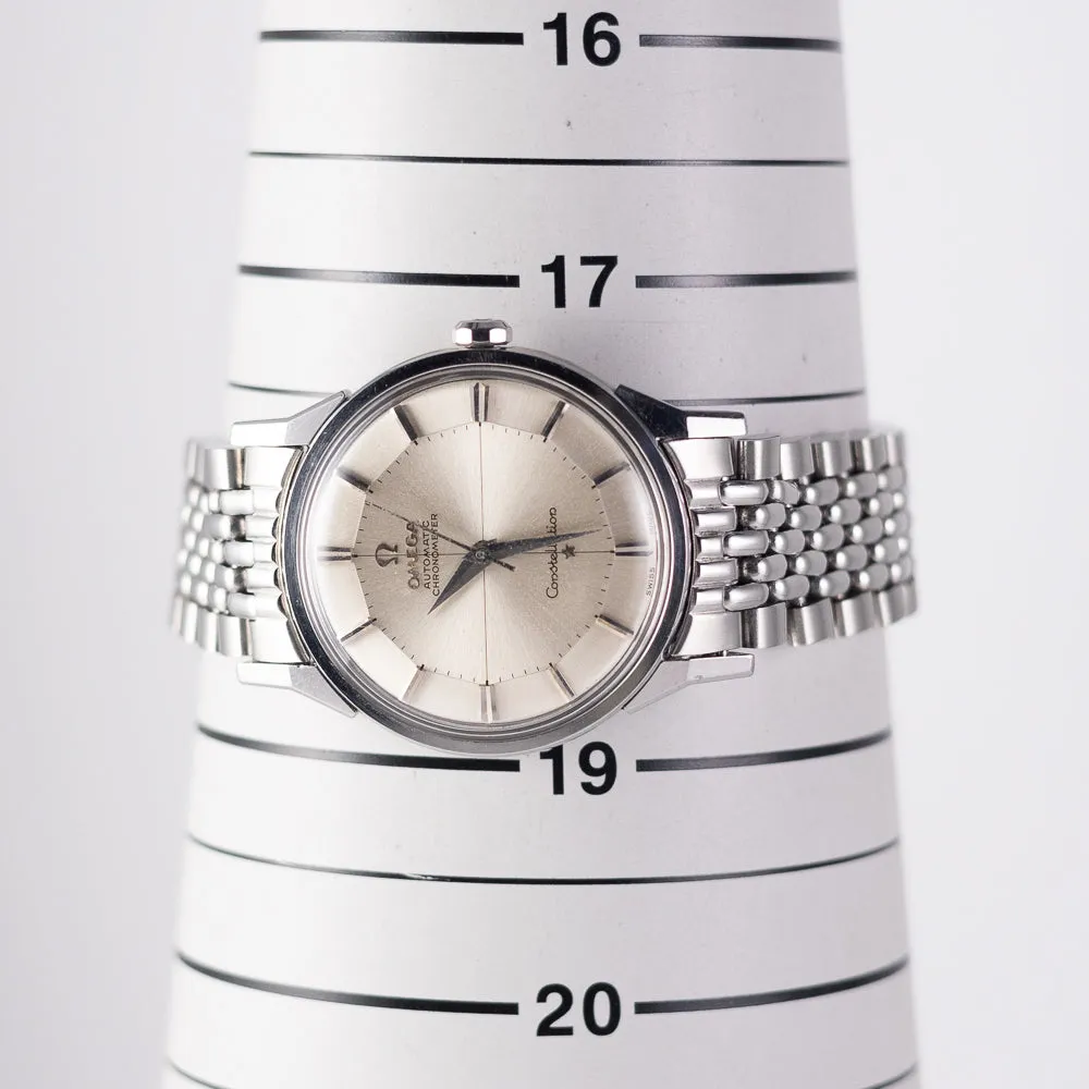 OMEGA CONSTELLATION REF.14900-62SC DOG LEG PIE PAN DIAL NO DATE